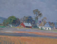 Load image into Gallery viewer, Original Vintage Farmhouse Oil Painting Sweden
