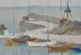 Load image into Gallery viewer, Mid Century Original Sailboat Oil Painting From Sweden
