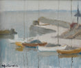 Load image into Gallery viewer, Mid Century Original Sailboat Oil Painting From Sweden
