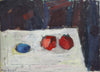 Mid Century Original Still Life Oil Painting From Sweden