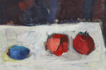 Mid Century Original Still Life Oil Painting From Sweden