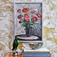 Load image into Gallery viewer, Mid Century Original Still Life Oil Painting By K Ohlsson Sweden
