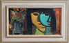 Mid Century Original Oil Painting L Zelig Sweden