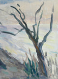 Load image into Gallery viewer, Mid Century Original Coastal Oil Painting Sweden
