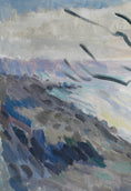 Load image into Gallery viewer, Mid Century Original Coastal Oil Painting Sweden

