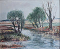 Load image into Gallery viewer, Mid Century Oil Painting From Sweden by G Isaksson
