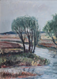 Load image into Gallery viewer, Mid Century Oil Painting From Sweden by G Isaksson
