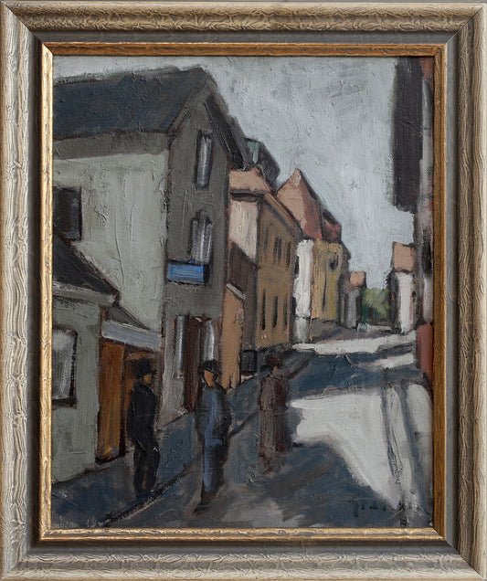 Vintage Landscape Oil Painting by S Grandin Sweden