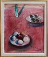 Vintage Original Still Life Oil Painting From Sweden