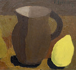 Swedish Vintage Art Still Life Oil Painting From Sweden