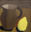 Swedish Vintage Art Still Life Oil Painting From Sweden