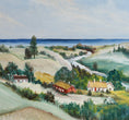 Load image into Gallery viewer, Vintage Art Coastal Oil Painting from Sweden
