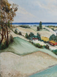 Load image into Gallery viewer, Vintage Art Coastal Oil Painting from Sweden
