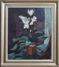 Load image into Gallery viewer, Mid Century Original Still Life Oil Painting From Sweden 1946
