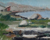 Vintage Art Original Oil Painting From Sweden H Cardell