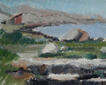 Vintage Art Original Oil Painting From Sweden H Cardell