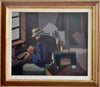 Original Vintage Oil Painting By T Ahlm Sweden