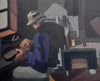 Original Vintage Oil Painting By T Ahlm Sweden