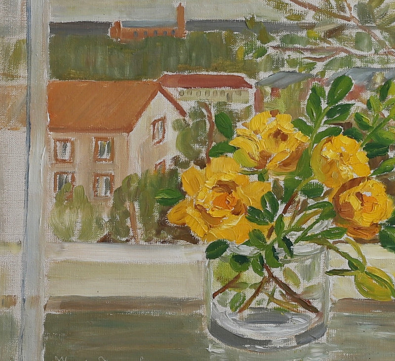 Vintage Art Room Original Mid Century Interior from Sweden