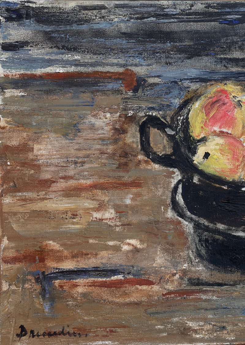 Mid Century Still Life Oil Painting from Sweden