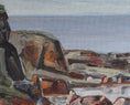 Load image into Gallery viewer, Mid Century Original Coastal Oil Painting From Sweden
