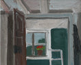 Load image into Gallery viewer, Mid Century Interior Oil Painting From Sweden
