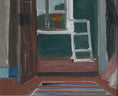 Load image into Gallery viewer, Mid Century Interior Oil Painting From Sweden

