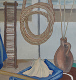 Vintage Art Room Original Mid Century Interior from Sweden 1949