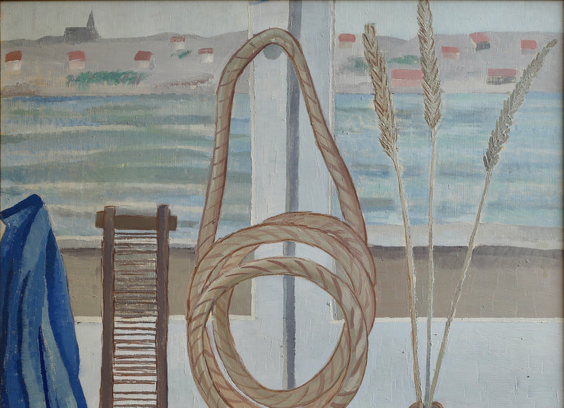 Vintage Art Room Original Mid Century Interior from Sweden 1949