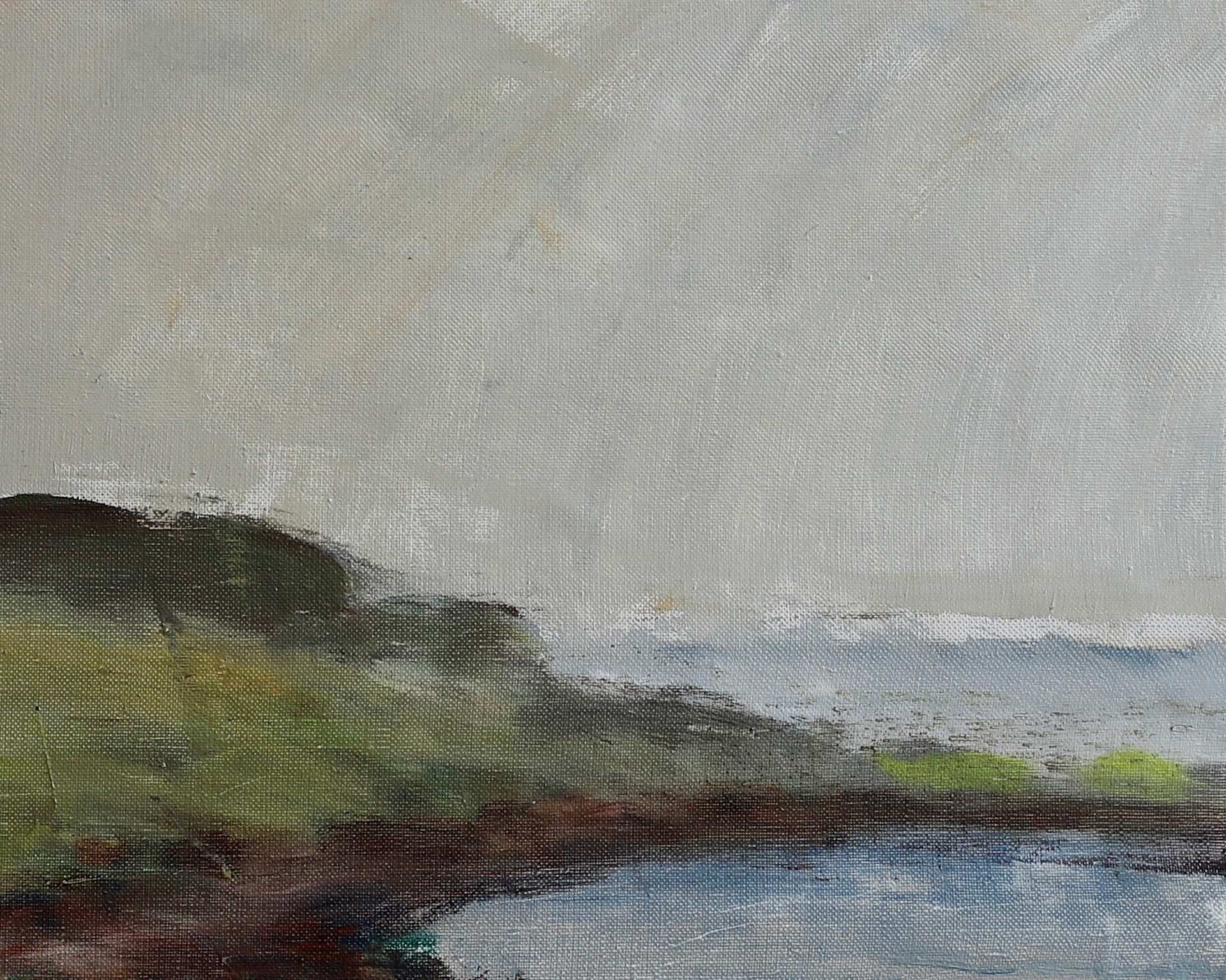 Vintage Original Oil Painting By S Markhed Sweden