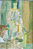 Load image into Gallery viewer, Original Vintage Figurative Oil Painting From Sweden by H Åsberg
