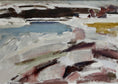 Load image into Gallery viewer, Vintage Art Room Mid Century Coastal Oil Painting From Sweden

