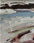 Load image into Gallery viewer, Vintage Art Room Mid Century Coastal Oil Painting From Sweden
