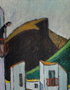 Vintage Art Original Oil Painting From Sweden by S Kjellin