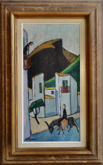 Vintage Art Original Oil Painting From Sweden by S Kjellin