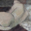Original Vintage Mid Century Figurative Painting From Sweden