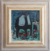Vintage Art Room Original Oil Painting From Sweden