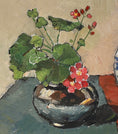 Load image into Gallery viewer, Original Still Life Mid Century Oil Painting Sweden by H Persson
