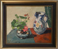 Load image into Gallery viewer, Original Still Life Mid Century Oil Painting Sweden by H Persson
