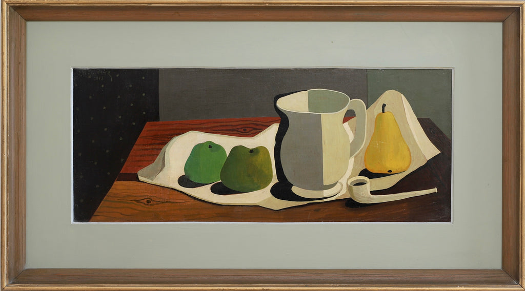 Mid Century Original Still Life From Sweden