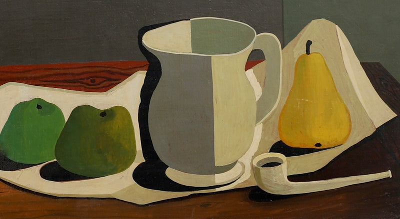 Mid Century Original Still Life From Sweden