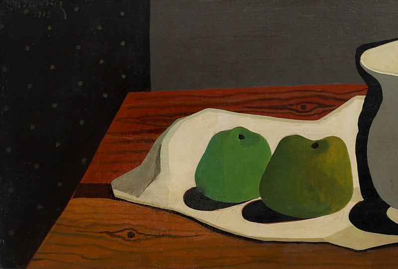Mid Century Original Still Life From Sweden