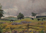 Mid Century Landscape Oil Painting 1947