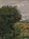 Mid Century Landscape Oil Painting 1947