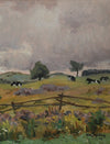 Mid Century Landscape Oil Painting 1947