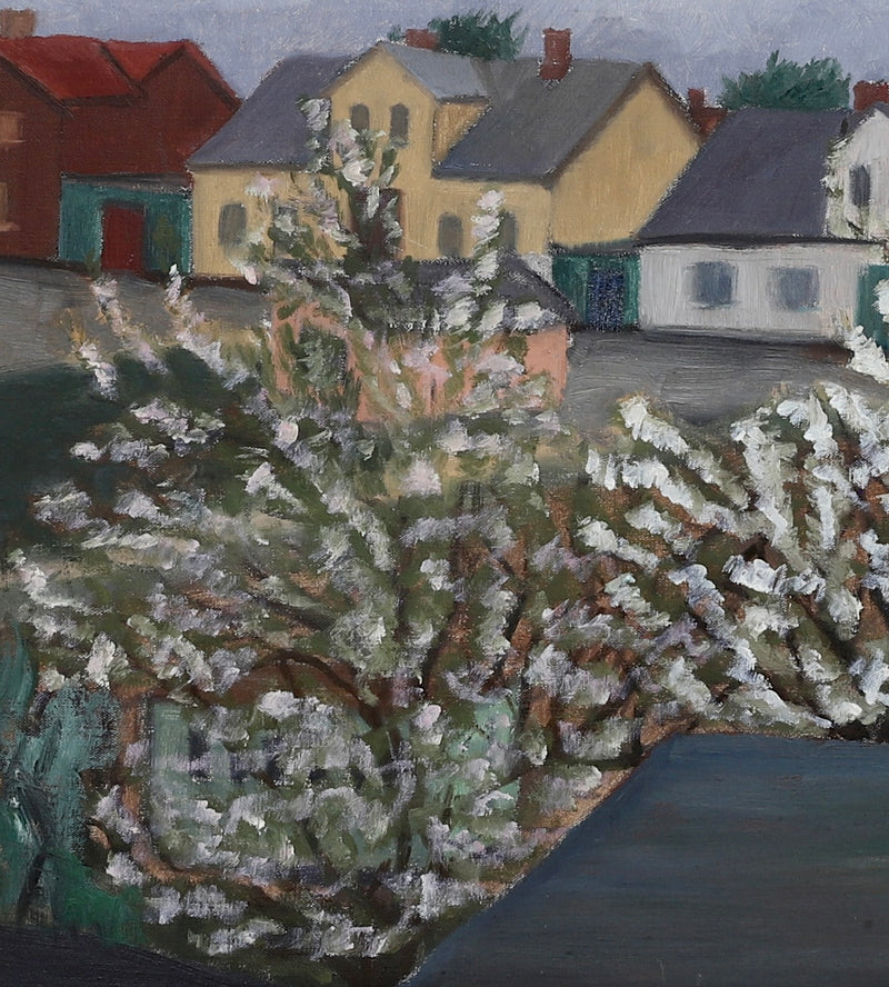 Striking Vintage Landscape Oil Painting From Sweden