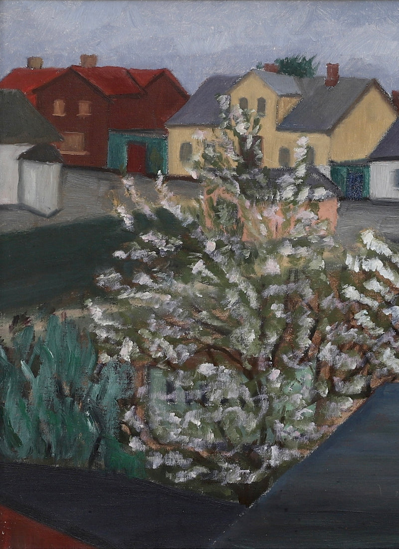 Striking Vintage Landscape Oil Painting From Sweden