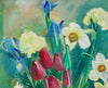 Mid Century Original Still Life Oil Painting From Sweden by H Ripa