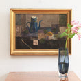 Load image into Gallery viewer, Vintage Mid Century Kitchen Still Life Original Oil Painting
