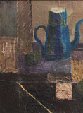 Load image into Gallery viewer, Vintage Mid Century Kitchen Still Life Original Oil Painting
